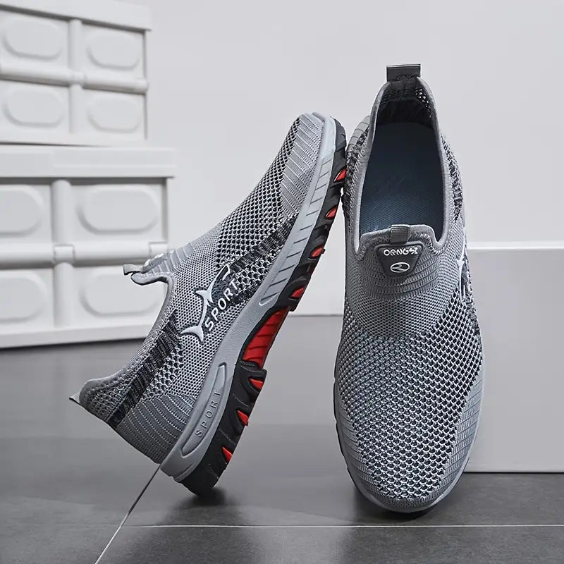 Brooklyn Lightweight Slip-On Sneakers – Breathable Mesh with Anti-Slip Grip 8