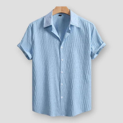 Brooklyn Men's Casual Button Down Shirt – Soft Cotton Blend with Relaxed Fit 0