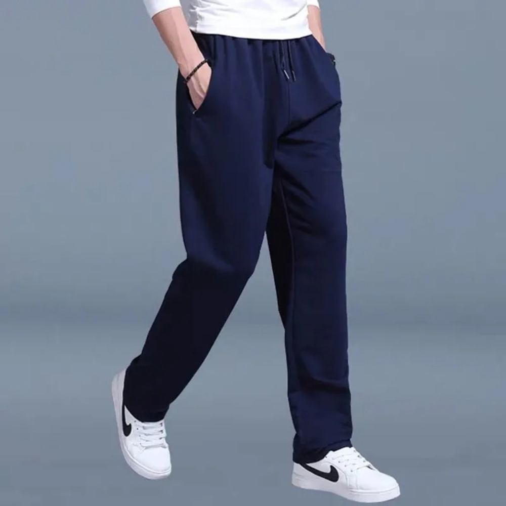 Brooklyn Men's Jogger Pants – Soft Cotton Blend with Adjustable Fit 1
