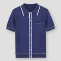 Brooklyn Relaxed Fit Cotton Blend Shirt – Classic Ribbed Detailing for Versatile Style 0