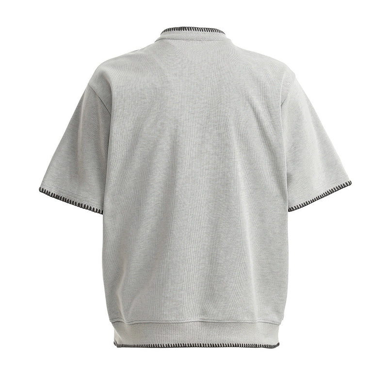 Brooklyn Relaxed Fit Mens Polo Shirt – 100% Organic Cotton with Trendy Contrast Stitching 1