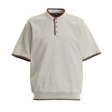 Brooklyn Relaxed Fit Mens Polo Shirt – 100% Organic Cotton with Trendy Contrast Stitching 2