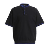 Brooklyn Relaxed Fit Mens Polo Shirt – 100% Organic Cotton with Trendy Contrast Stitching 3