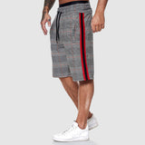 Brooklyn Relaxed Fit Plaid Shorts – Lightweight Polyester with Adjustable Drawstrings 0