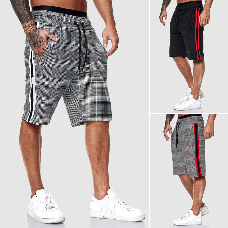 Brooklyn Relaxed Fit Plaid Shorts – Lightweight Polyester with Adjustable Drawstrings 3
