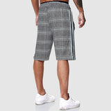 Brooklyn Relaxed Fit Plaid Shorts – Lightweight Polyester with Adjustable Drawstrings 4