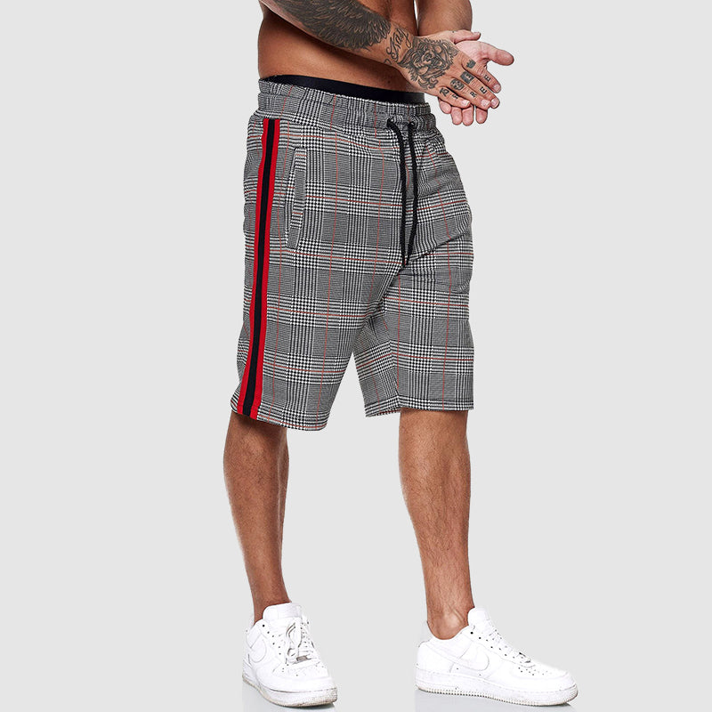 Brooklyn Relaxed Fit Plaid Shorts – Lightweight Polyester with Adjustable Drawstrings 5