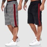 Brooklyn Relaxed Fit Plaid Shorts – Lightweight Polyester with Adjustable Drawstrings 6