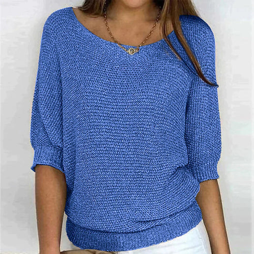 Brooklyn Soft Polyester Women's Top – Relaxed Fit with Timeless Knitted Design 1