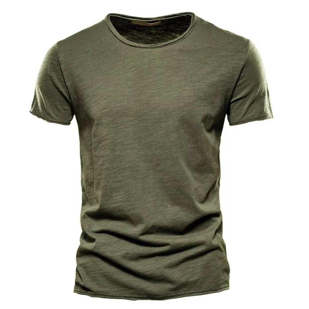 Brooklyn Tailored Cotton T-Shirt – Soft & Breathable for Everyday Comfort 2