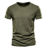 Brooklyn Tailored Cotton T-Shirt – Soft & Breathable for Everyday Comfort 2