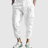 Brooklyn Women's Cargo Jogger Pants – Soft Cotton Blend with Adjustable Waist 1