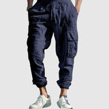 Brooklyn Women's Cargo Jogger Pants – Soft Cotton Blend with Adjustable Waist 3