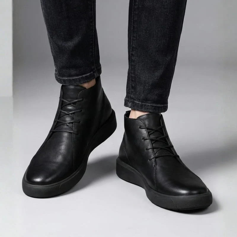 Torino Ankle Leather Shoes