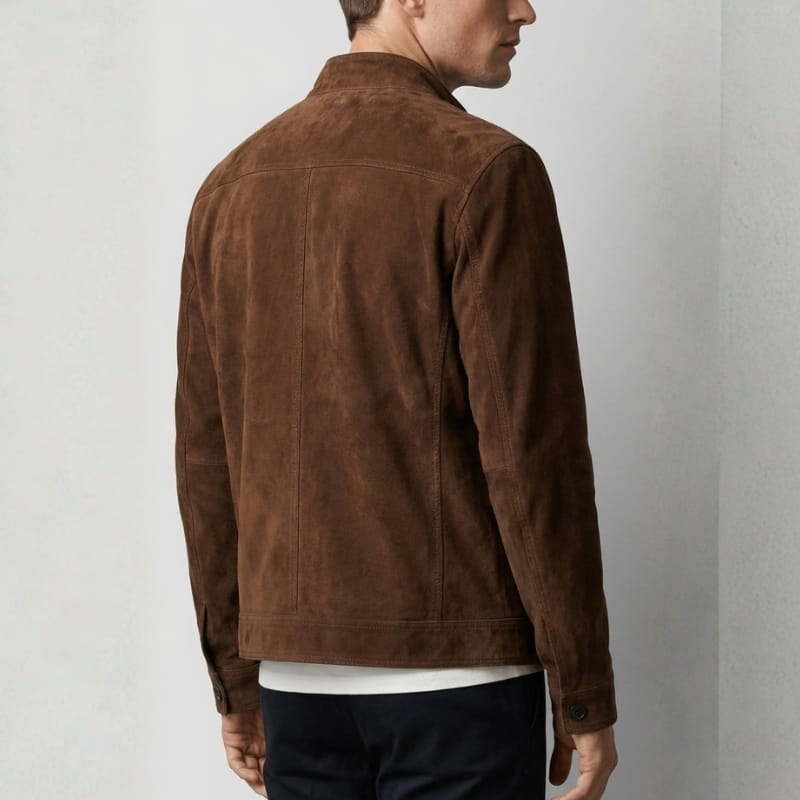 Eugenio Suede Traveler Jacket