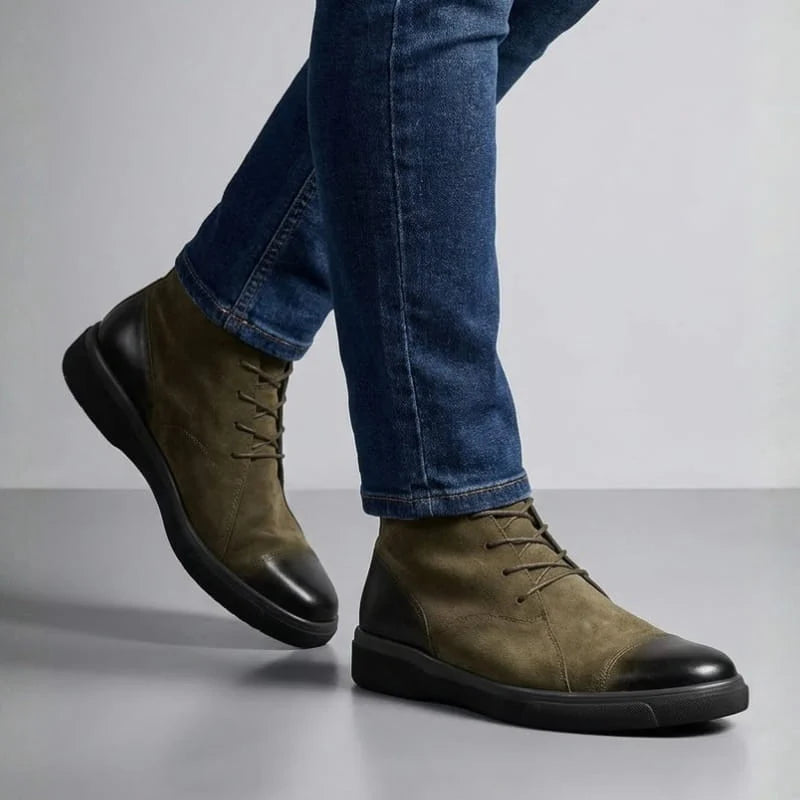 Torino Ankle Leather Shoes