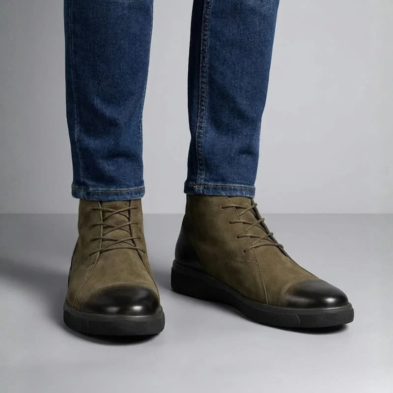Torino Ankle Leather Shoes