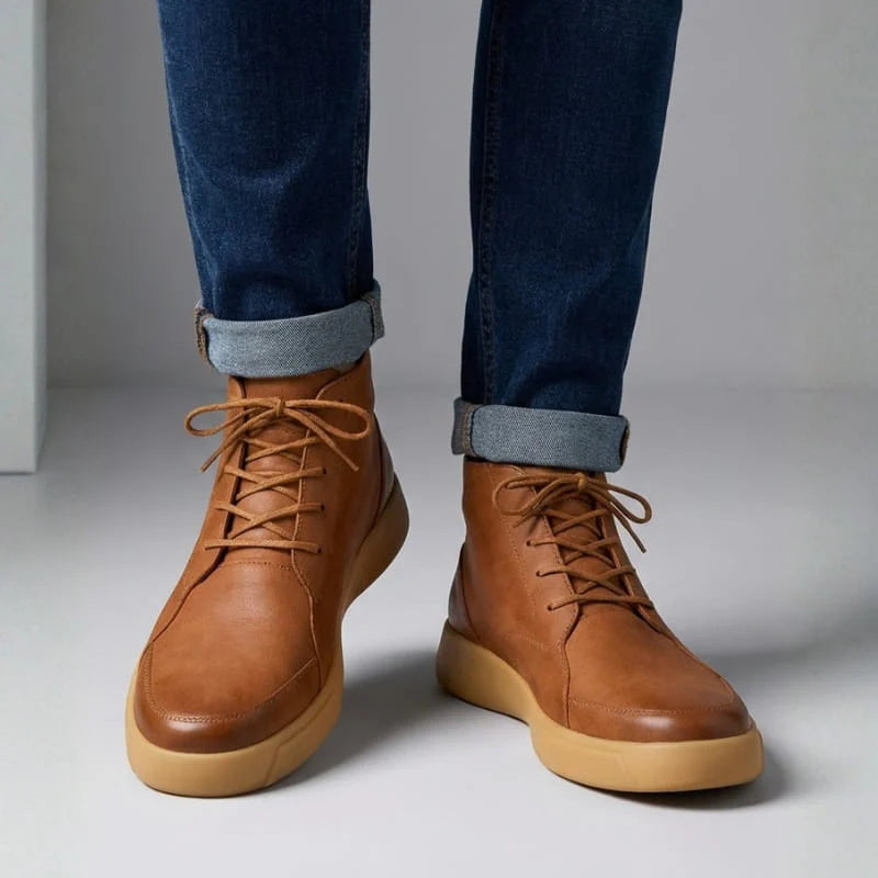 Torino Ankle Leather Shoes