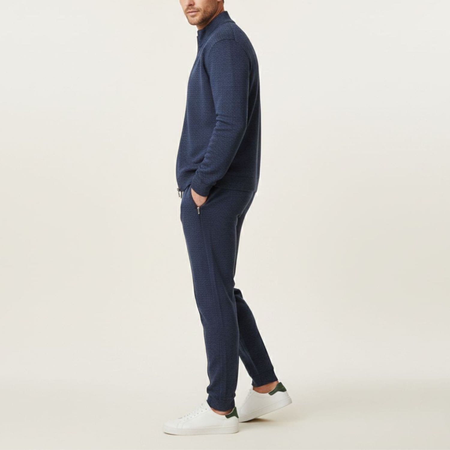 Camden Men’s Tracksuit – Soft Full-Zip Jacket & Tailored Lounge Pants
