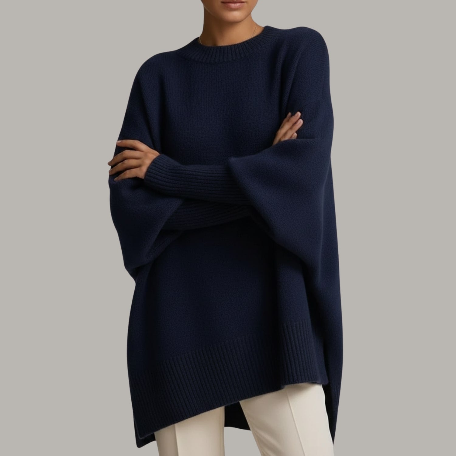 Gabriela Women’s Knit Sweater – Soft Luxe Oversized Pullover