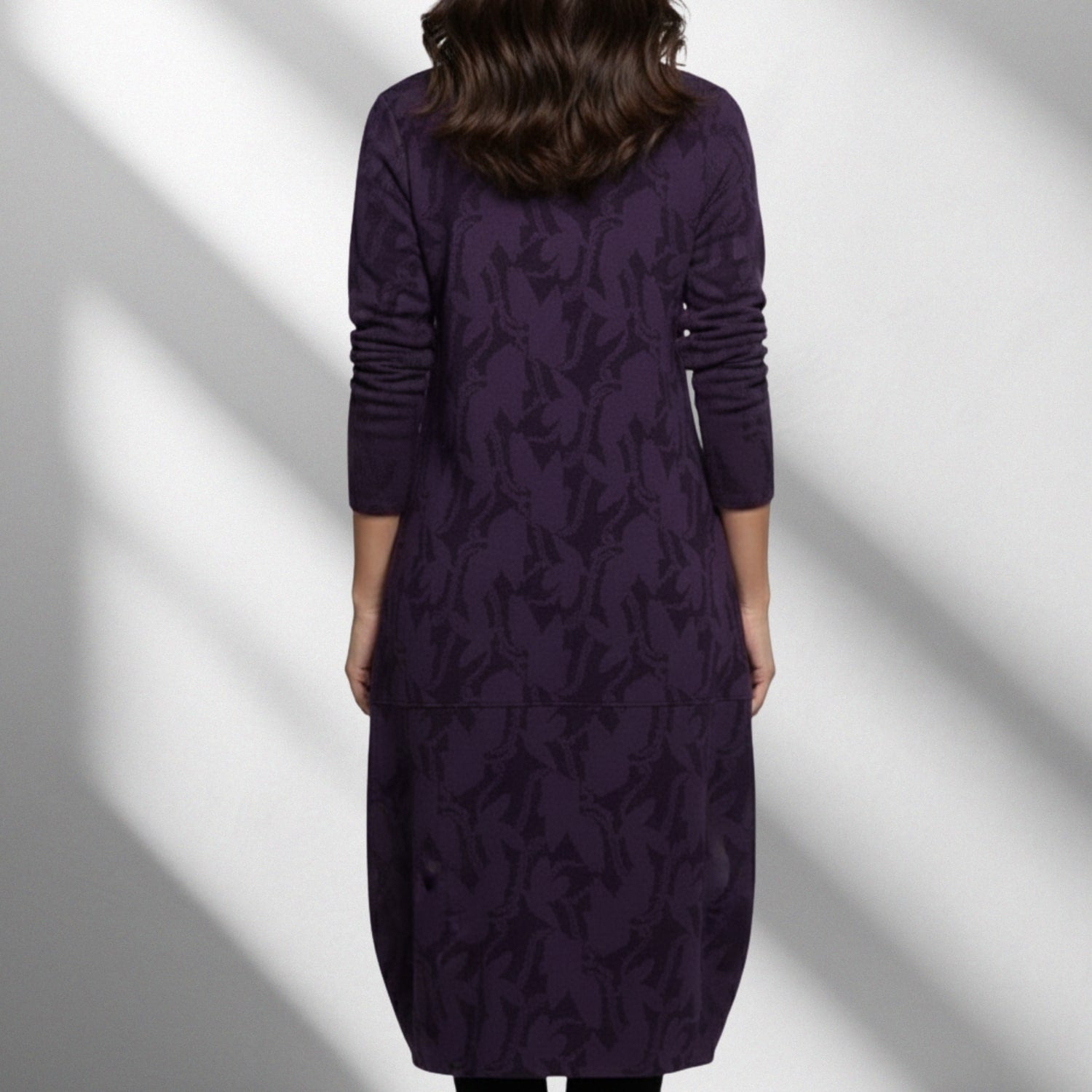 Maybelyn Women's Long-Sleeve Winter Dress – Soft Knit Fabric Sweater Dress with Flattering Silhouette