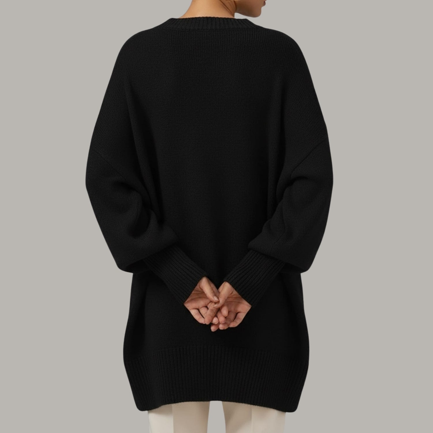 Gabriela Women’s Knit Sweater – Soft Luxe Oversized Pullover