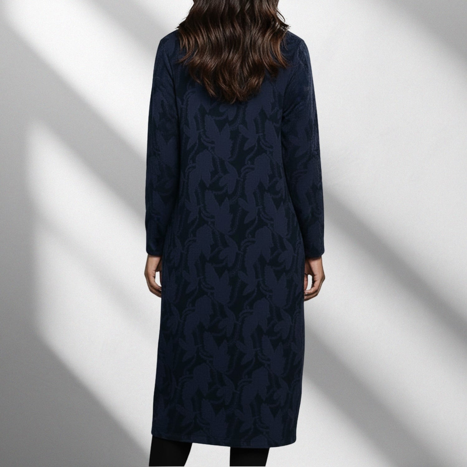 Maybelyn Women's Long-Sleeve Winter Dress – Soft Knit Fabric Sweater Dress with Flattering Silhouette