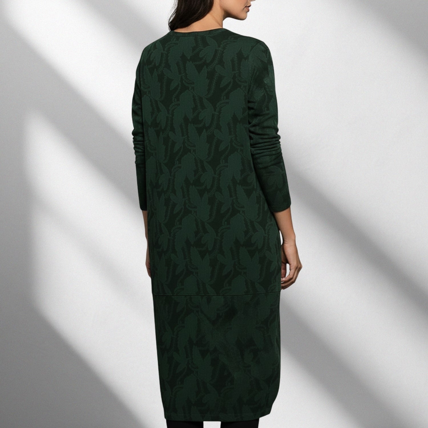 Maybelyn Women's Long-Sleeve Winter Dress – Soft Knit Fabric Sweater Dress with Flattering Silhouette