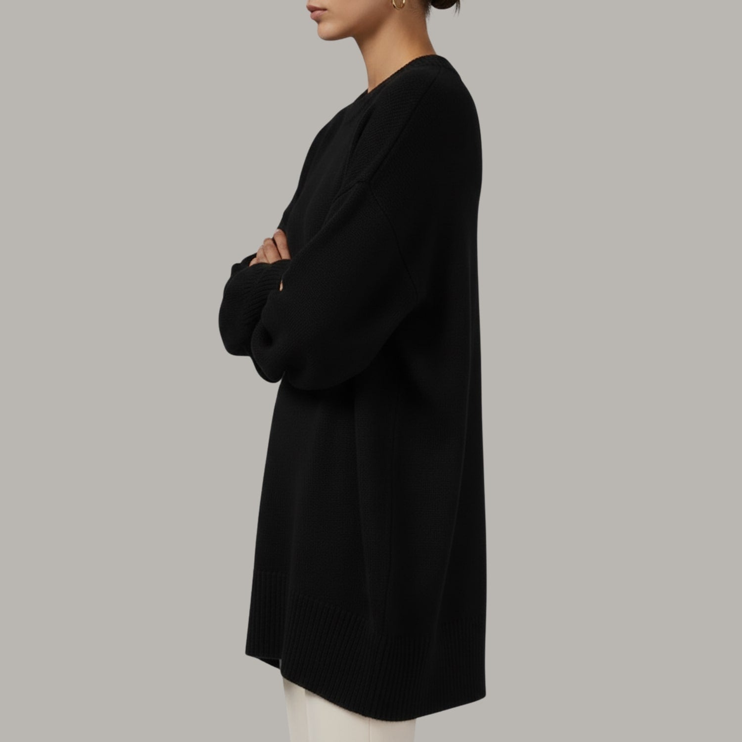 Gabriela Women’s Knit Sweater – Soft Luxe Oversized Pullover