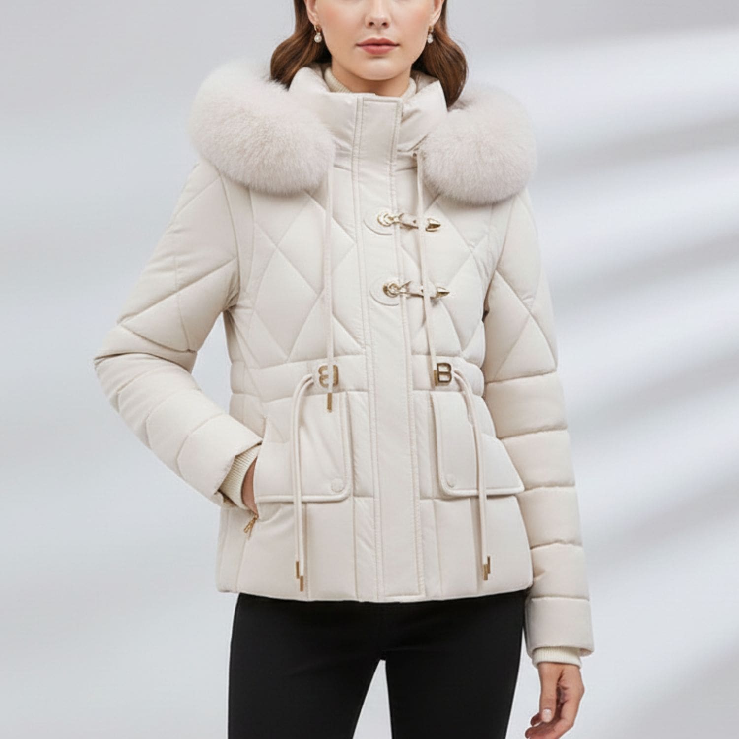 Donalyn Women's Puffer Jacket – Insulated Thermal Quilted Winter Jacket