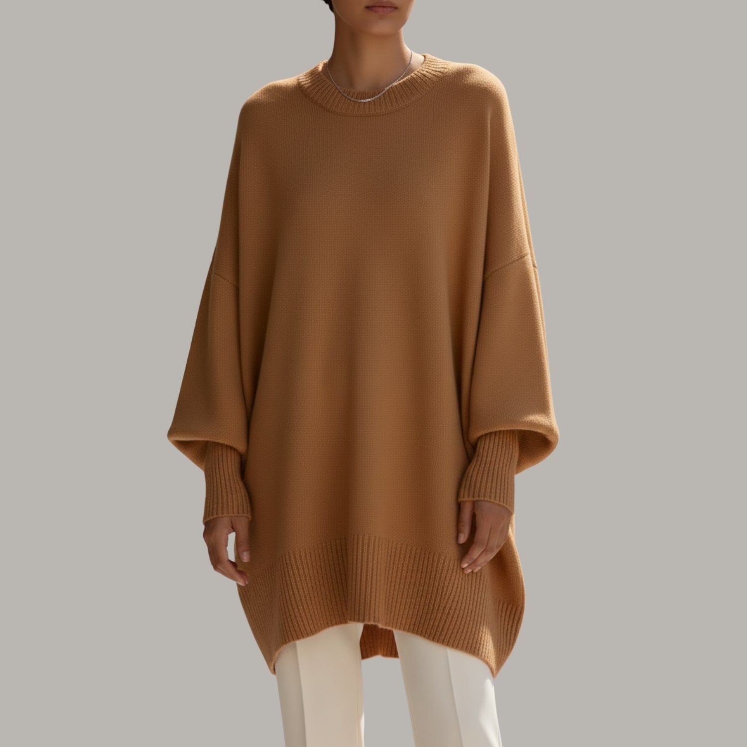 Gabriela Women’s Knit Sweater – Soft Luxe Oversized Pullover