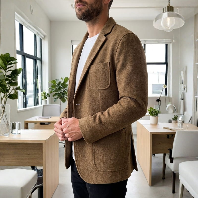 Kensington Heritage Tailored Wool Blazer