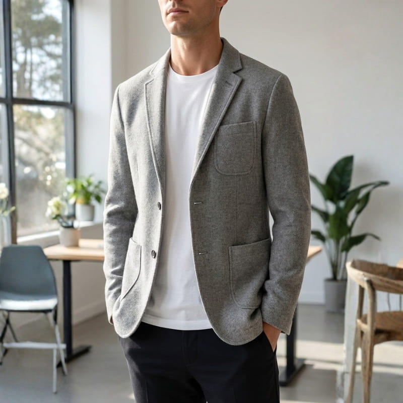 Kensington Heritage Tailored Wool Blazer