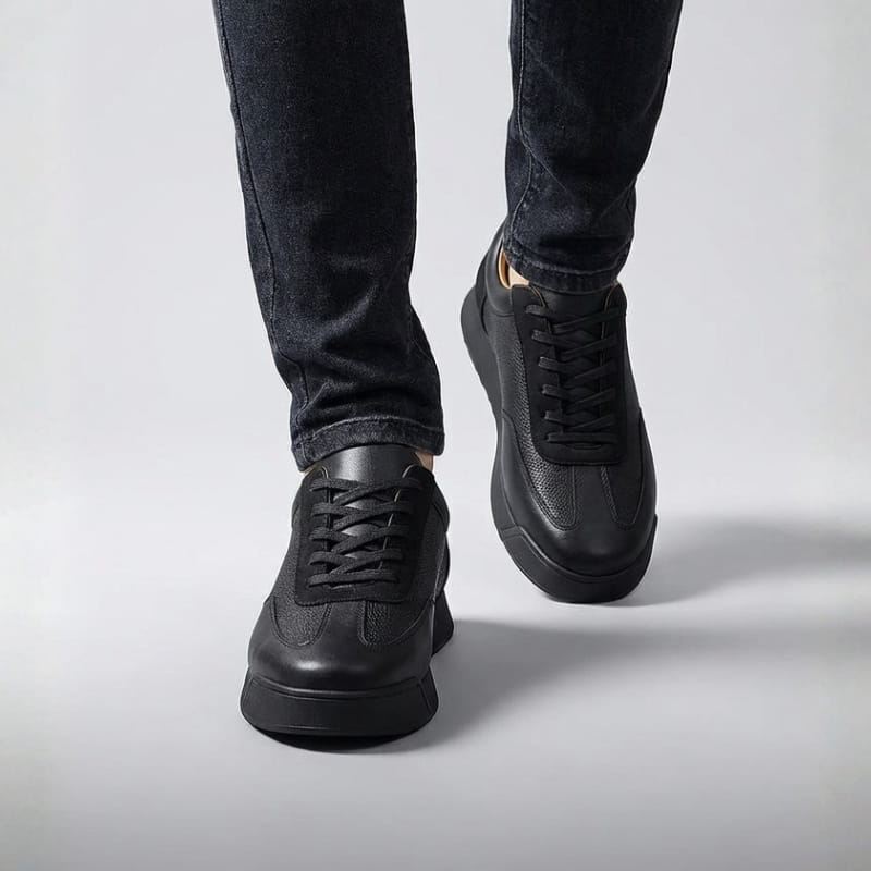 Callum UrbanFlex Italian Leather Sneakers