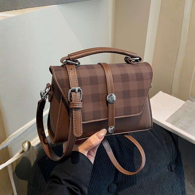 Tyla Contrast Stitch Women's Shoulder Bag