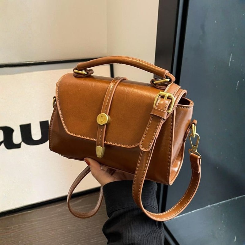 Tyla Contrast Stitch Women's Shoulder Bag