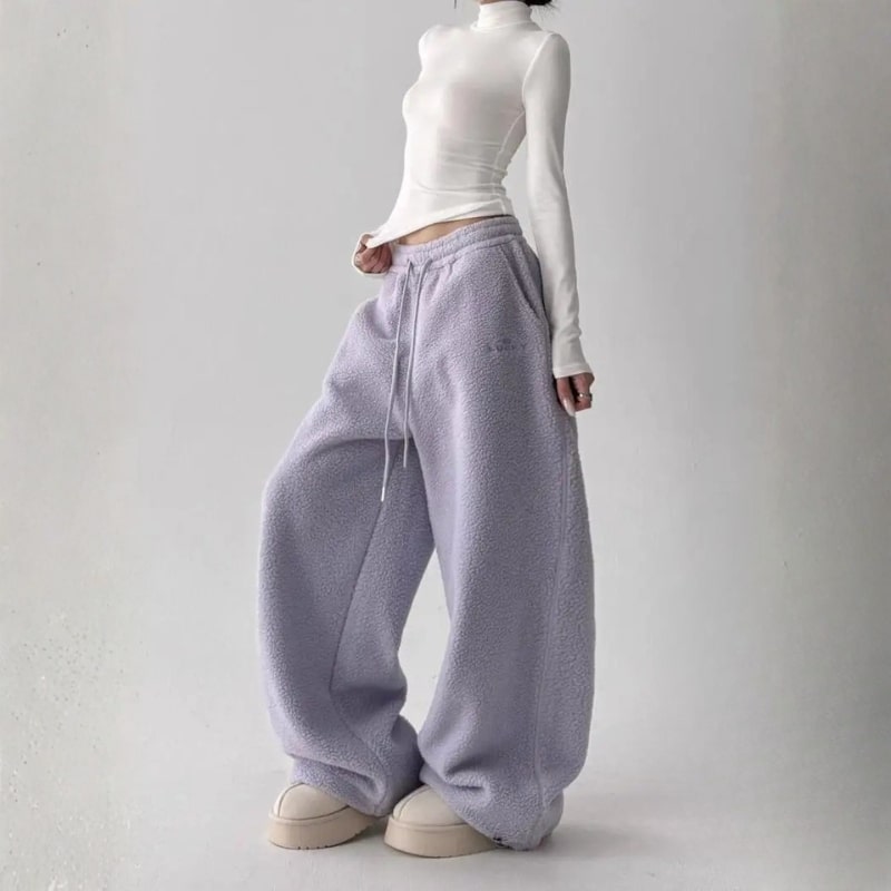 Rosalind Women’s Fleece Pants – Soft Drawstring Fit