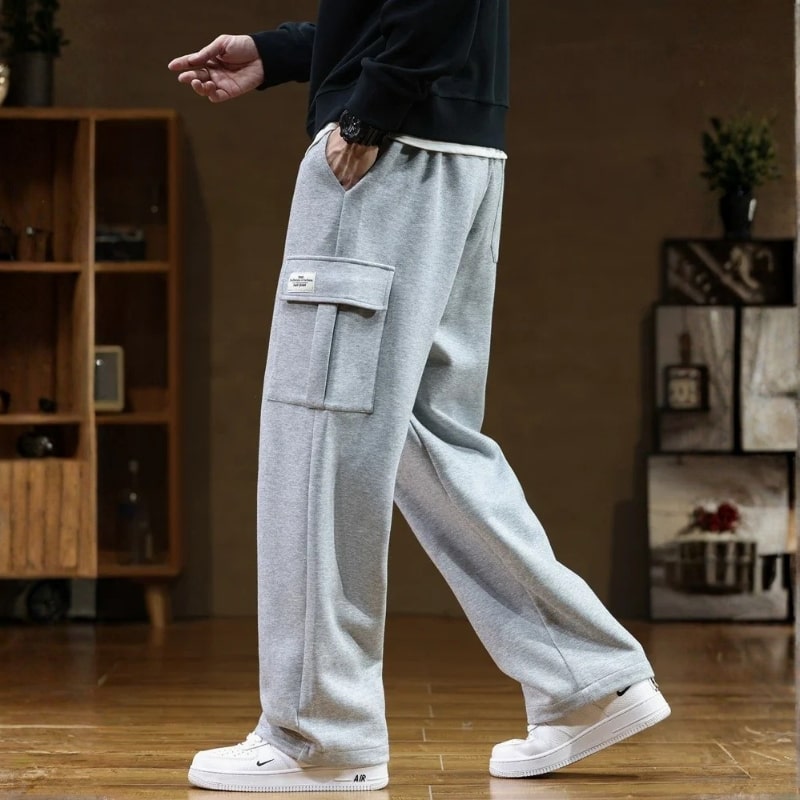 Robert Men’s Cargo Pants – Soft Relaxed Fit Sweatpants
