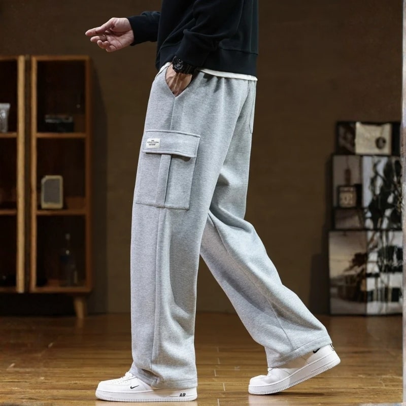 Robert Men’s Cargo Pants – Soft Relaxed Fit Sweatpants