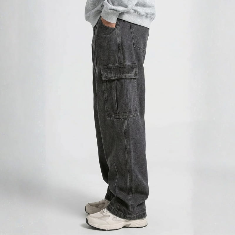 Ronan Men’s Cargo Denim Pants