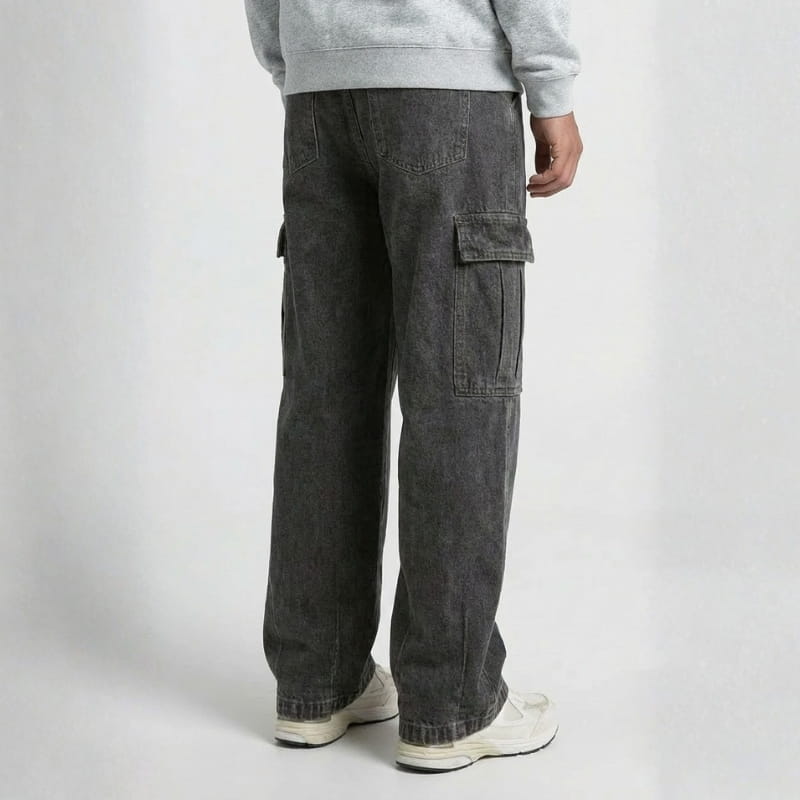 Ronan Men’s Cargo Denim Pants