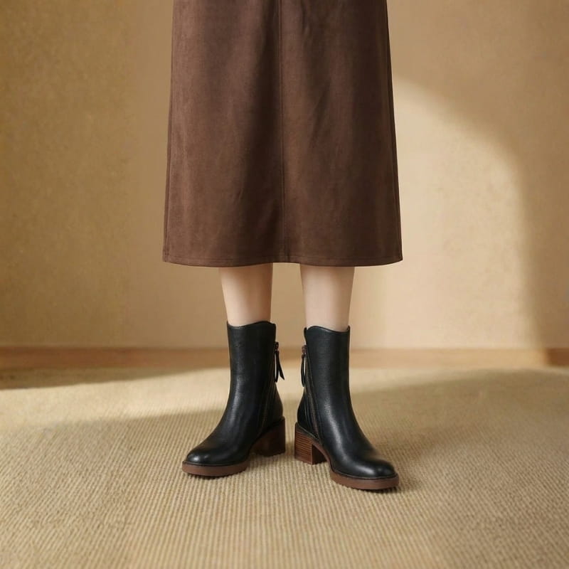 Coreen Rue Ankle Boots – Leather Ankle Boots