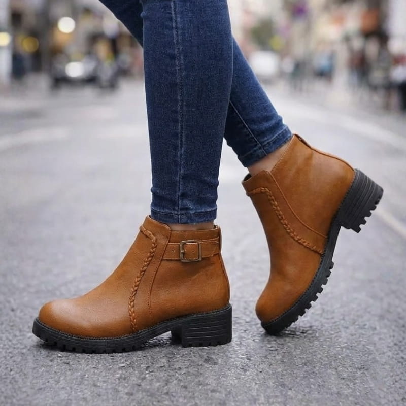 Monroe Luxe Leather Ankle Boots