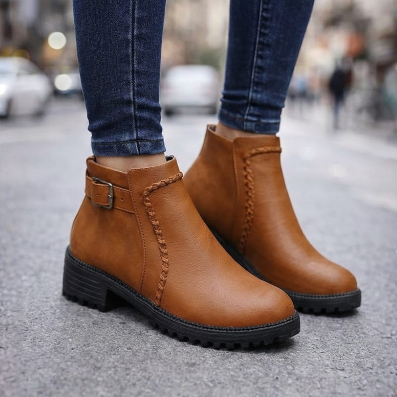 Monroe Luxe Leather Ankle Boots