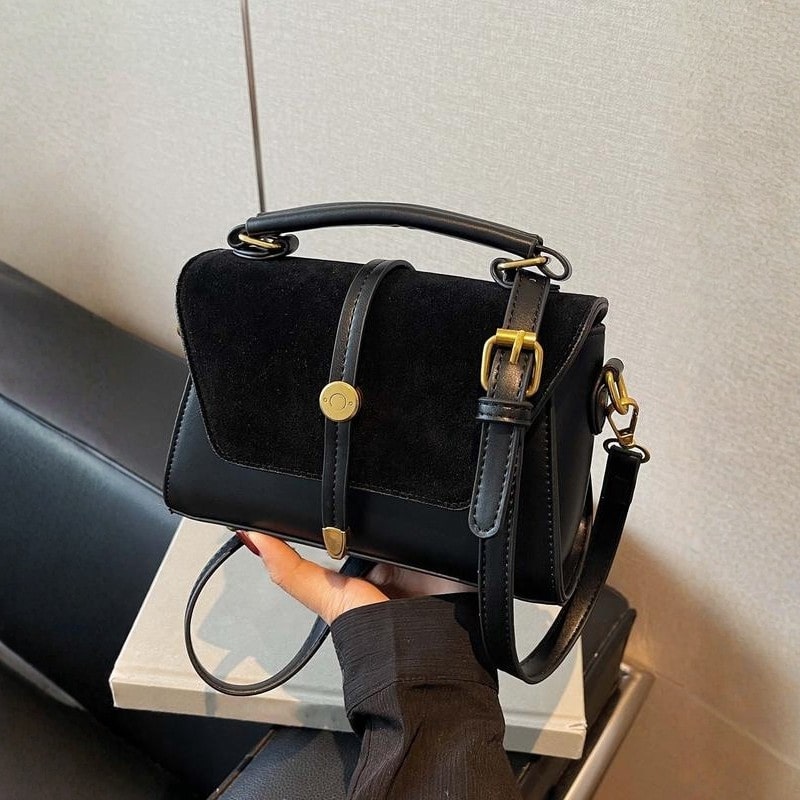 Tyla Contrast Stitch Women's Shoulder Bag