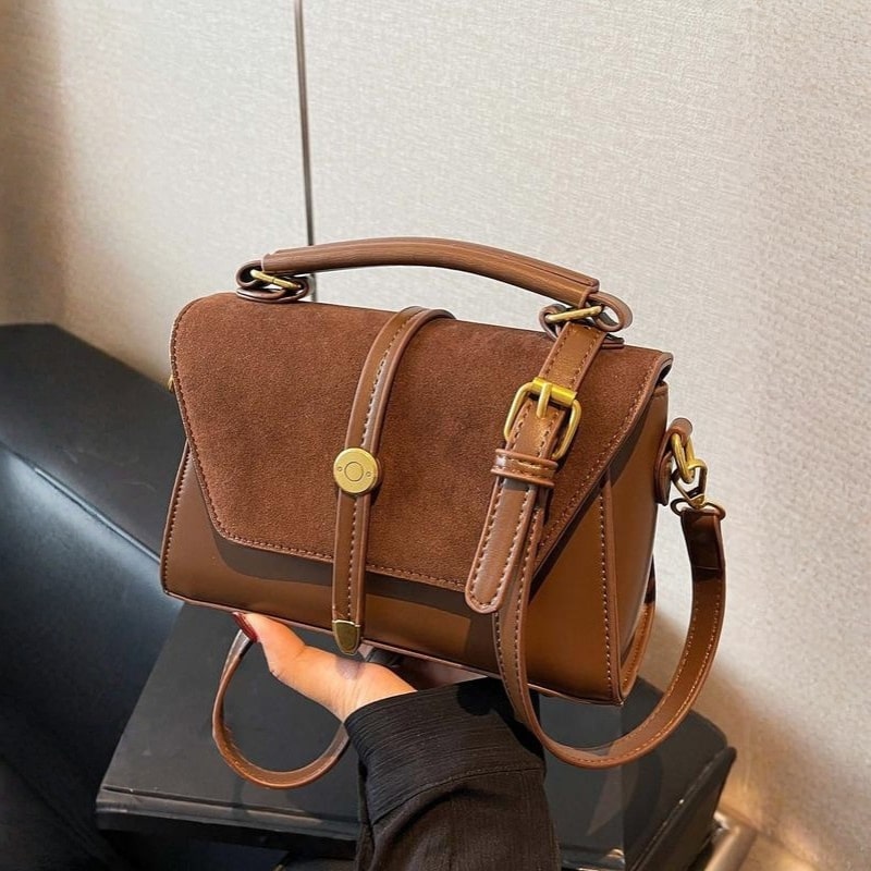 Tyla Contrast Stitch Women's Shoulder Bag