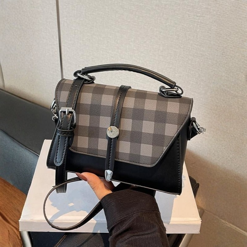 Tyla Contrast Stitch Women's Shoulder Bag