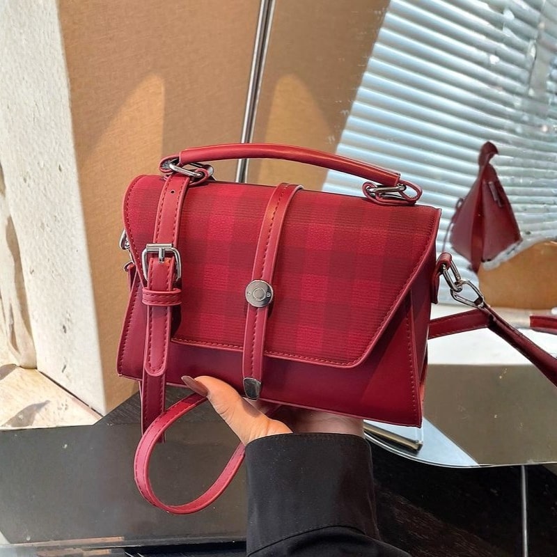 Tyla Contrast Stitch Women's Shoulder Bag