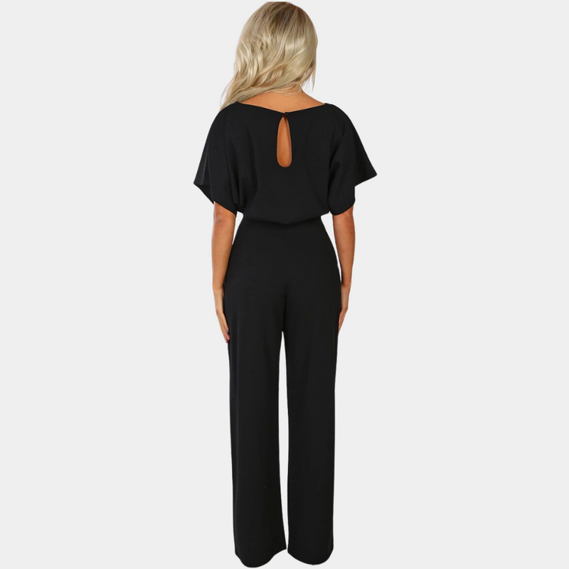 Charlotte Elegant Black Jumpsuit – Lightweight & Flattering Fit for Every Occasion 2