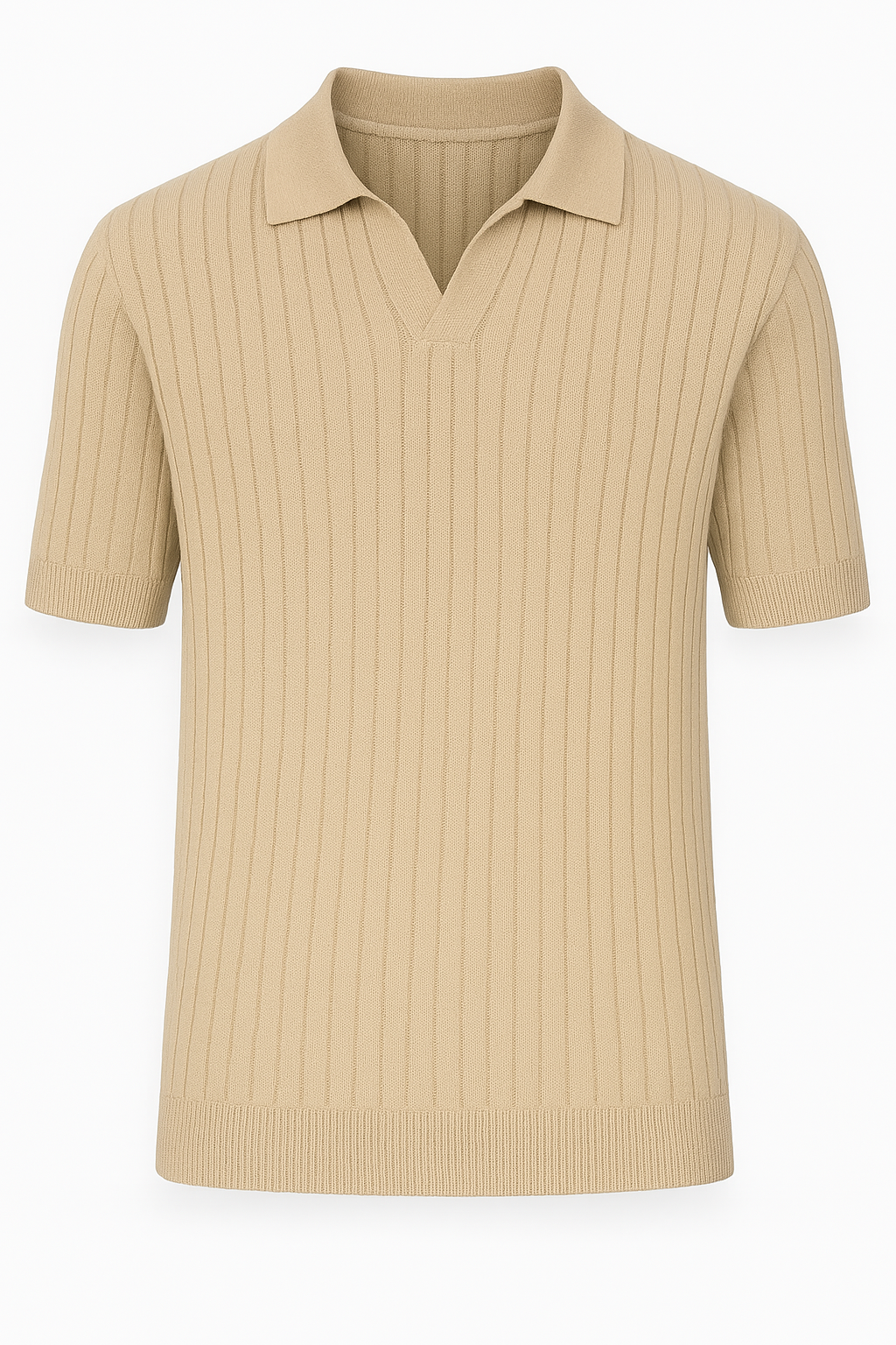 Jomer Knit Polo – Textured Minimalism in a Summer-Ready Fit